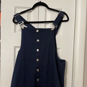 Hi beautiful people :) Red overall dress its XL and the Blue one L